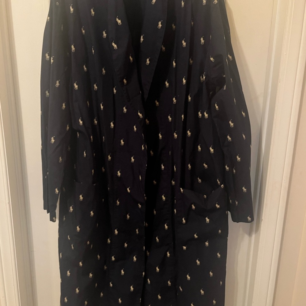 Polo Ralph Lauren Cotton Robe - Picture 3 of 6